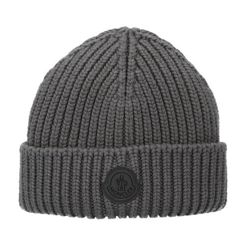 moncler beanie gray