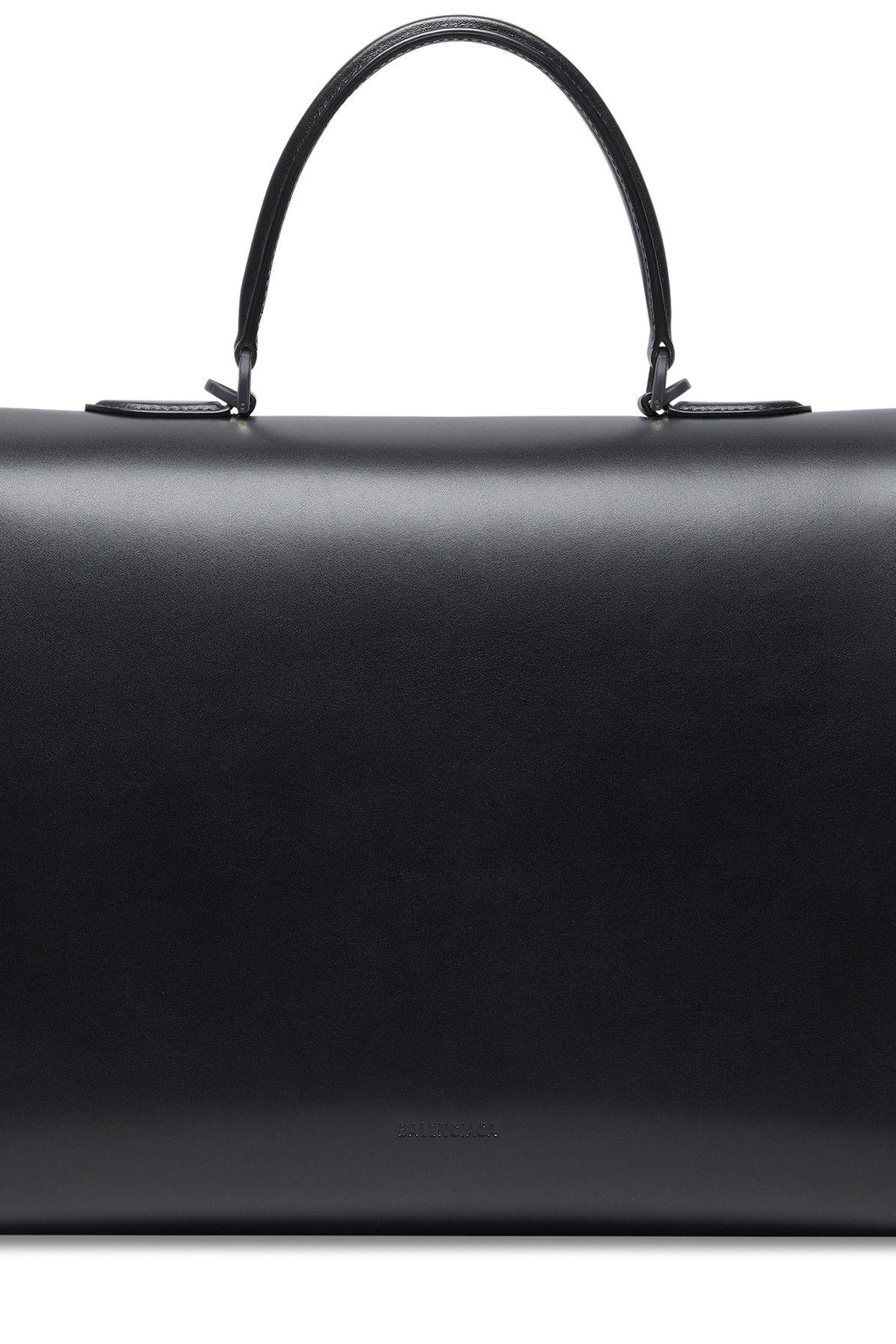 Balenciaga Money Handbag Large Model in Black | Lyst