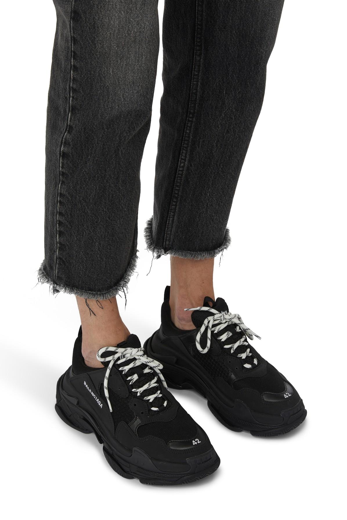 Balenciaga Triple S Sneakers in Black for Men | Lyst Australia