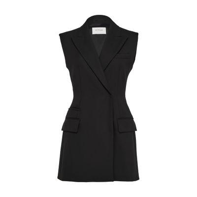 ベスト・ジレ SPORTMAX CIURMA - Sleeveless Long Blazer Long sleeveless wool blazer, black | Sportmax