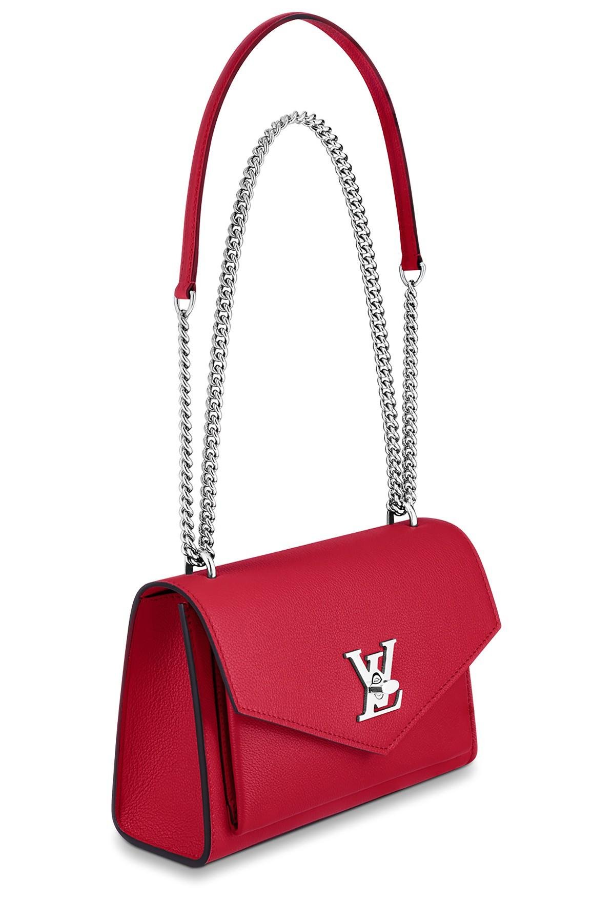 Vuitton Mylockme Chain Bag in Red |