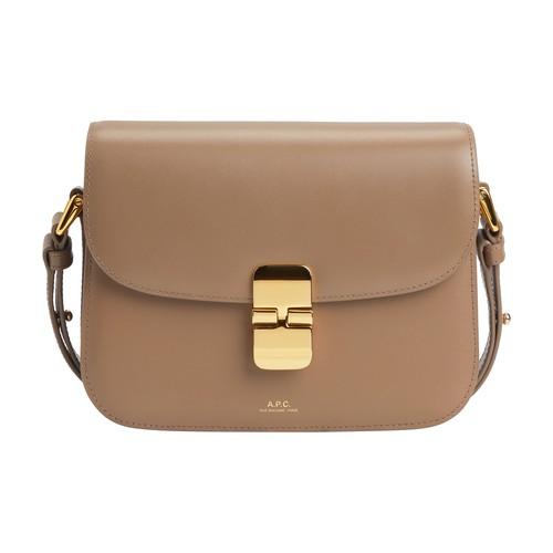 A.P.C. Small Grace Bag in Brown | Lyst