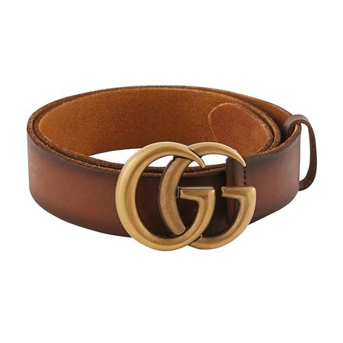gucci gg belt brown