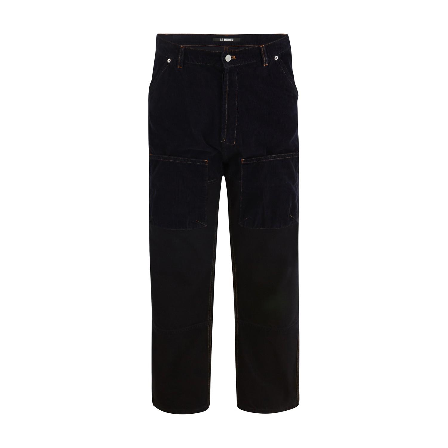 Jacquemus Cotton Jeans in Dark Navy (Blue) for Men - Lyst