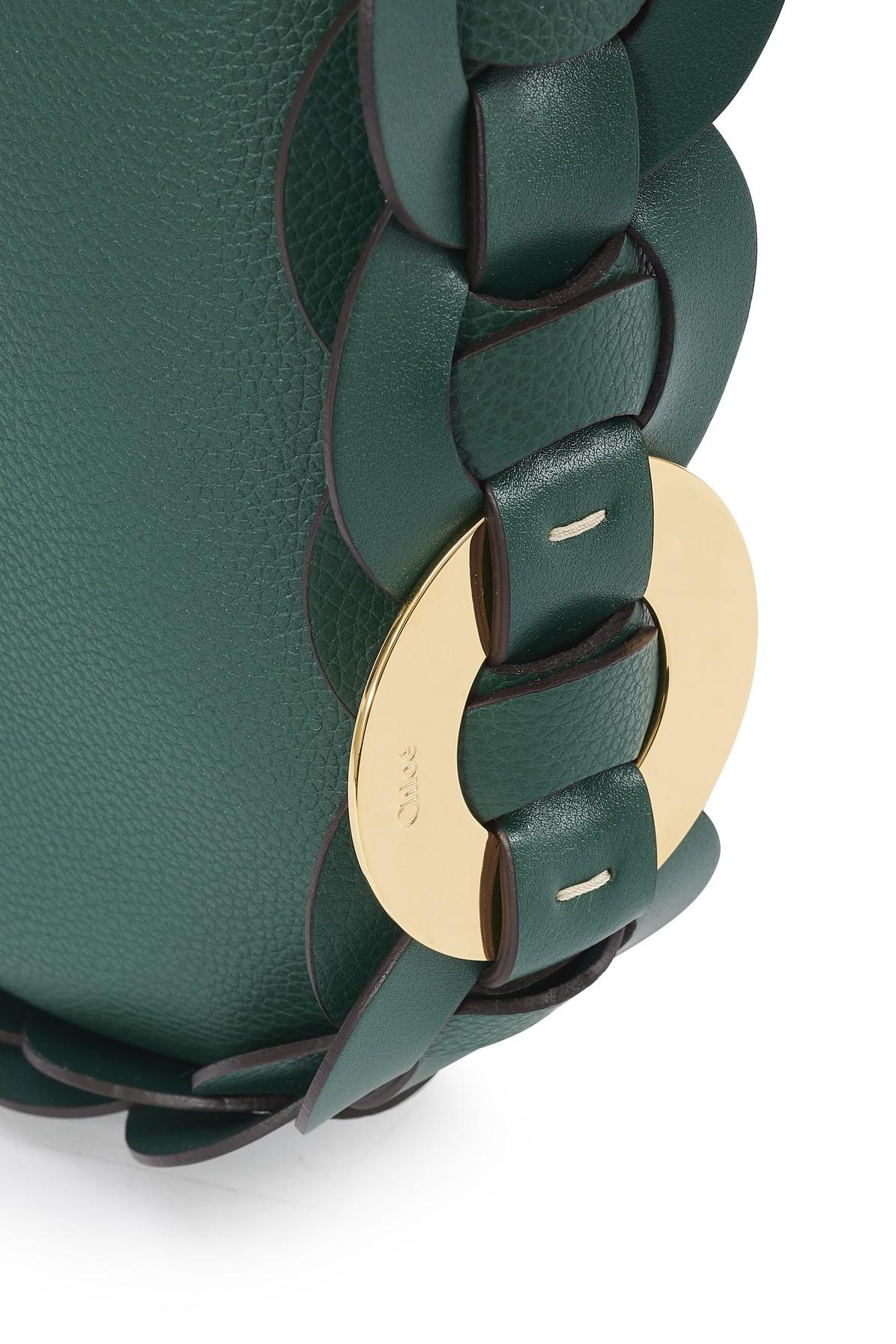 Chloé Darryl Small Hobo Bag Leather Rain Forest in Green | Lyst
