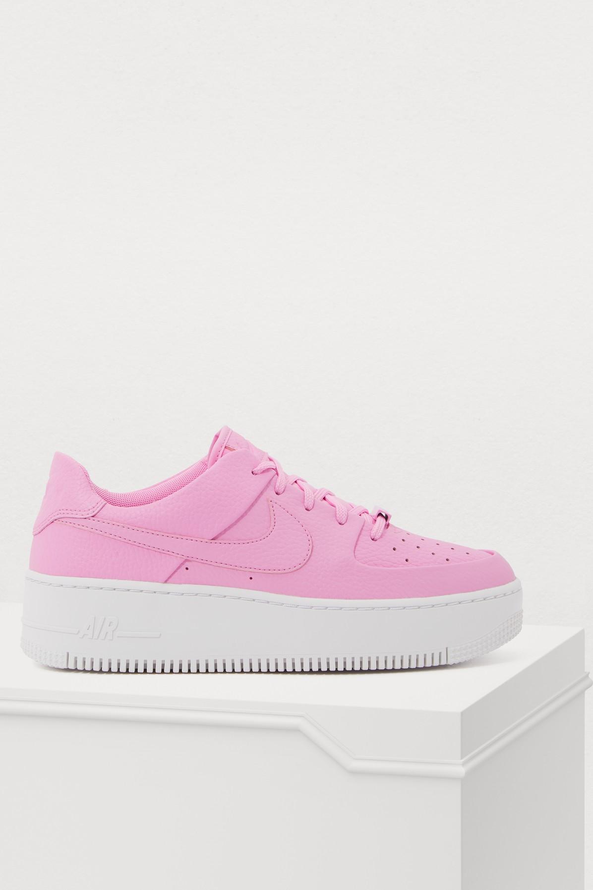 nike sage low pink