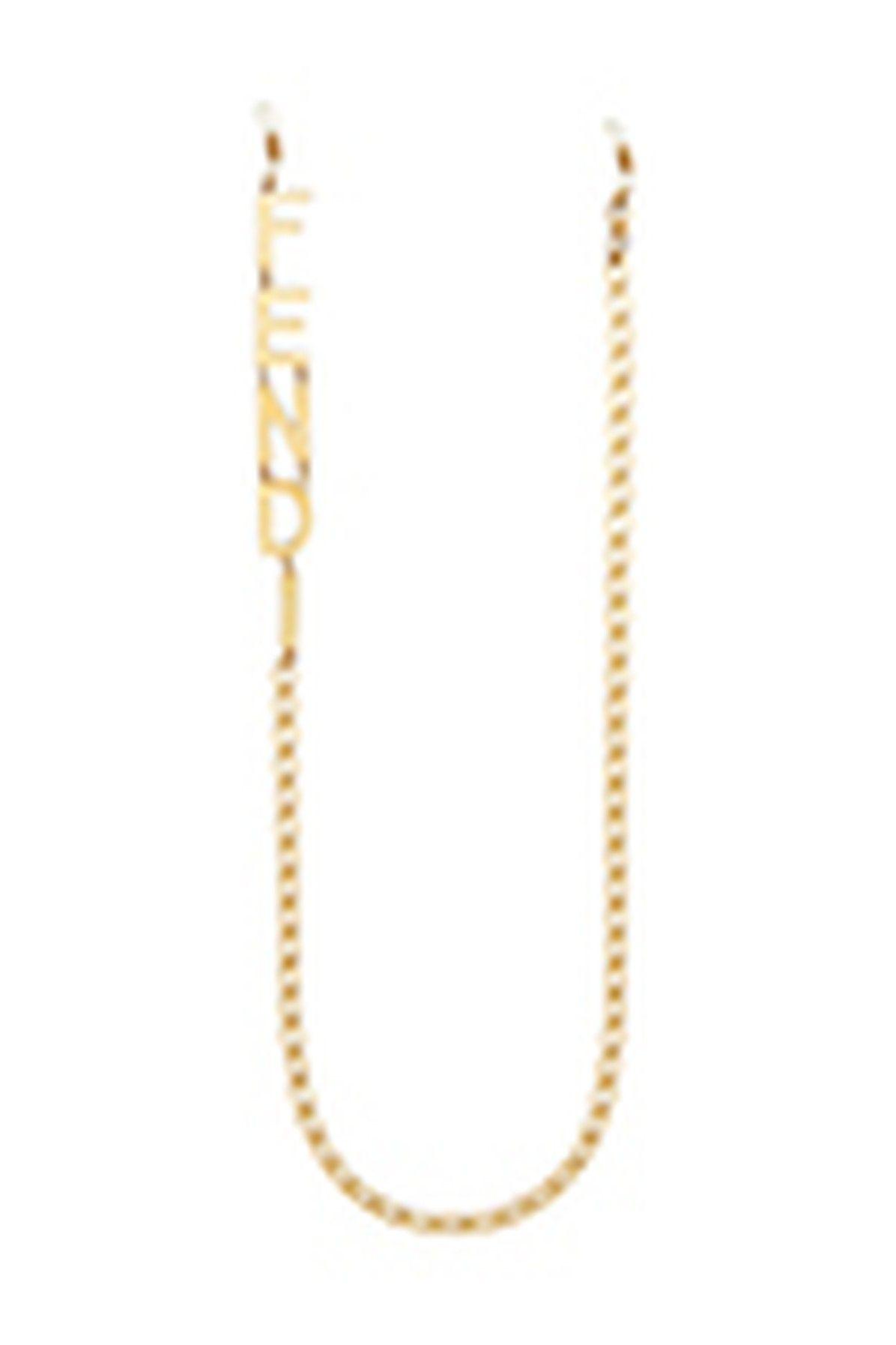 Fendi Glasses Chain in Metallic Lyst