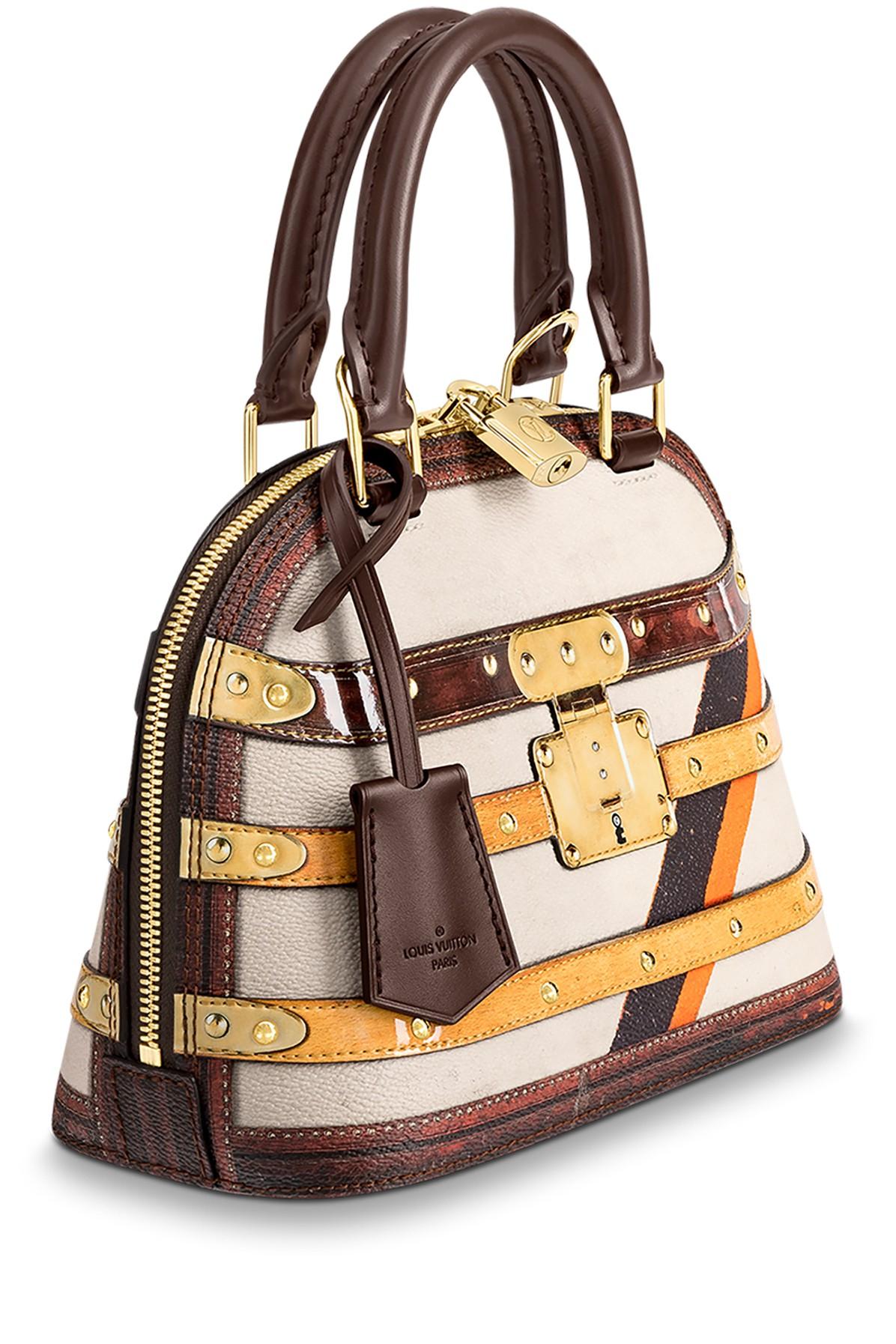 Louis Vuitton: The Alma BB Is Now Updated With A Fun Jacquard