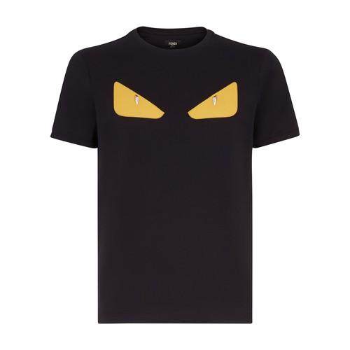 Fendi T-shirt in Black for Men - Lyst