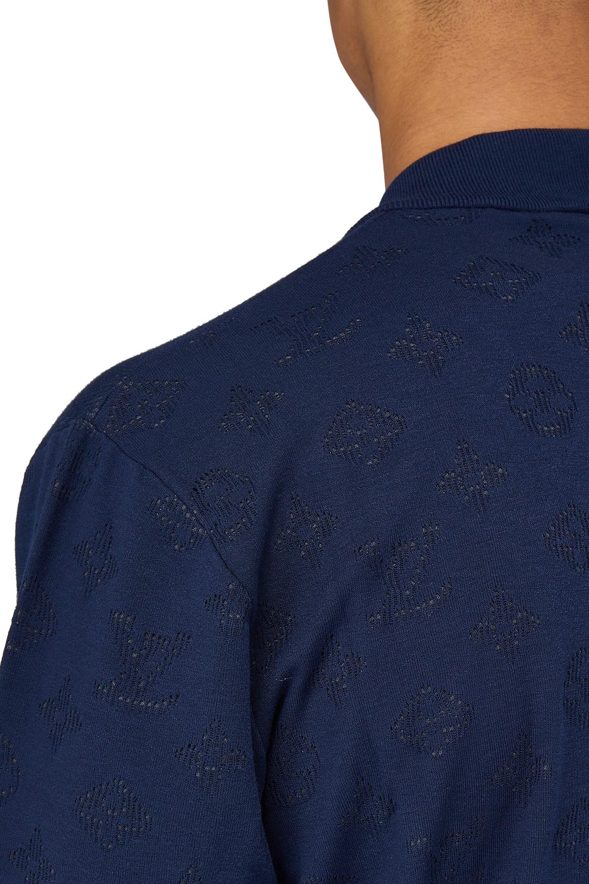 Louis Vuitton Men's Zip-Through Top Bomber Jacket Monogram
