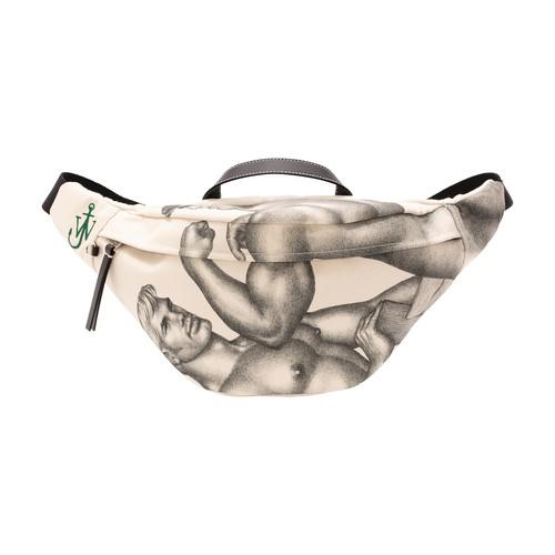 JW Anderson X Tom Of Finland Bum Belt Bag in White for Men | Lyst