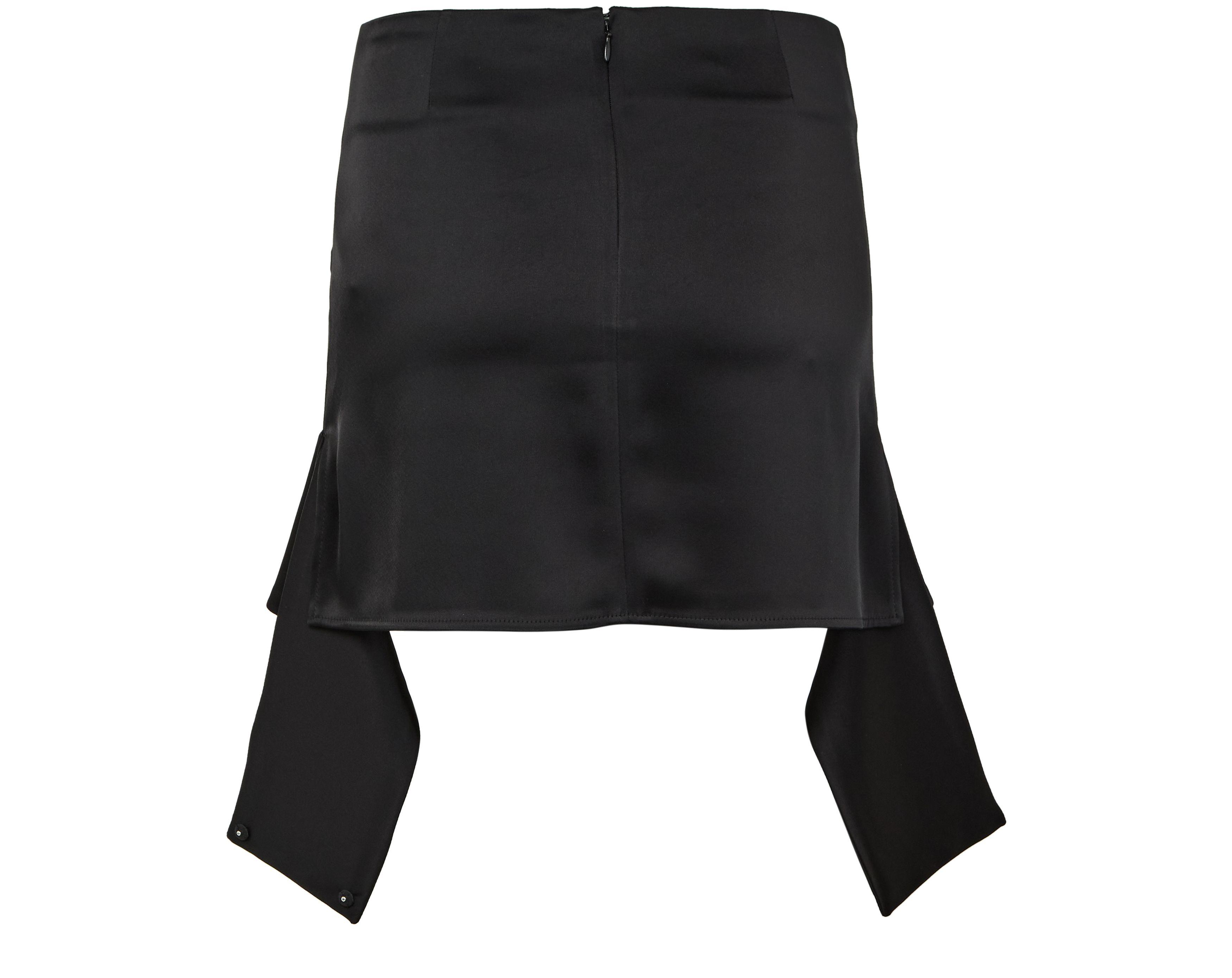COURREGES 'Reversed Belt Mini' skirt クレージュ ミニスカート REVERSED BELT MINI SKIRT - courrèges