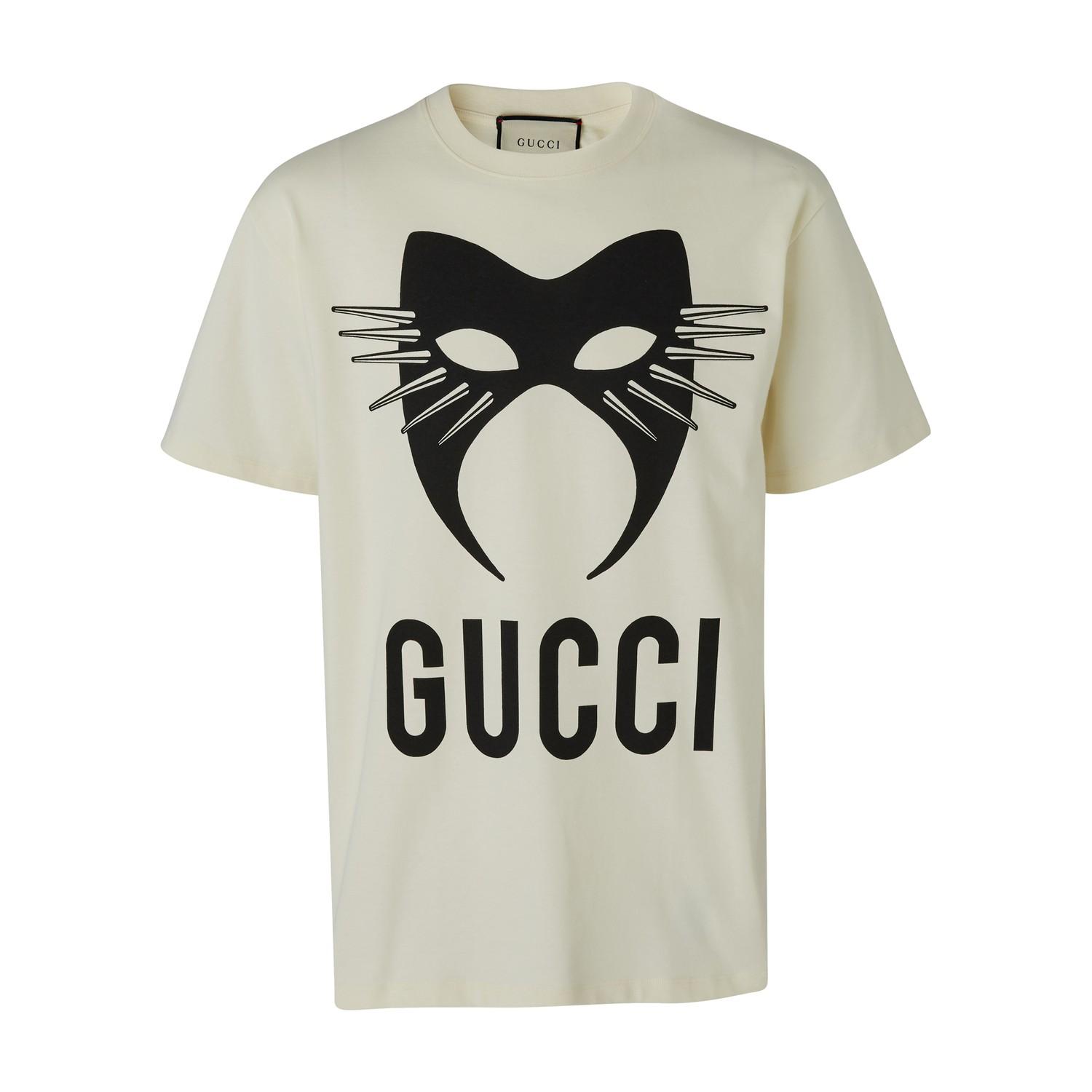 gucci cat t shirt womens