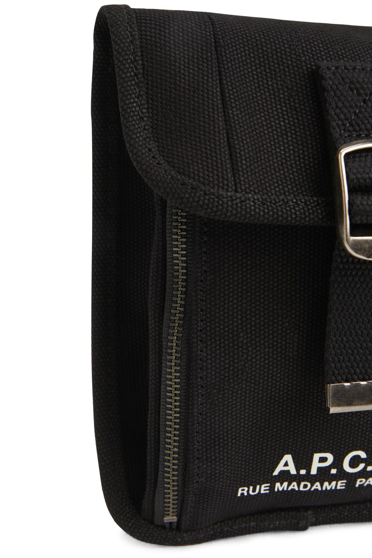 A.P.C. Cotton Recuperation Neckpouch in Black for Men | Lyst