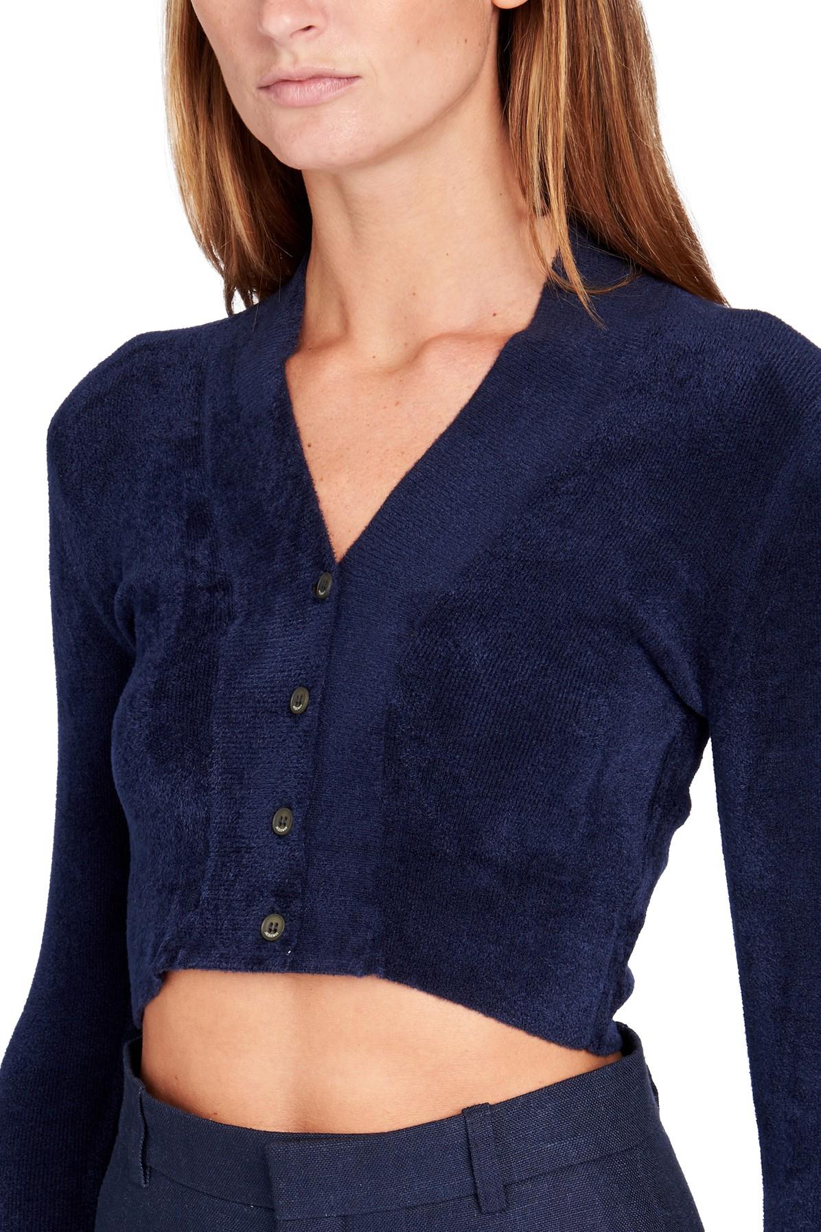 jacquemus le cardigan velours