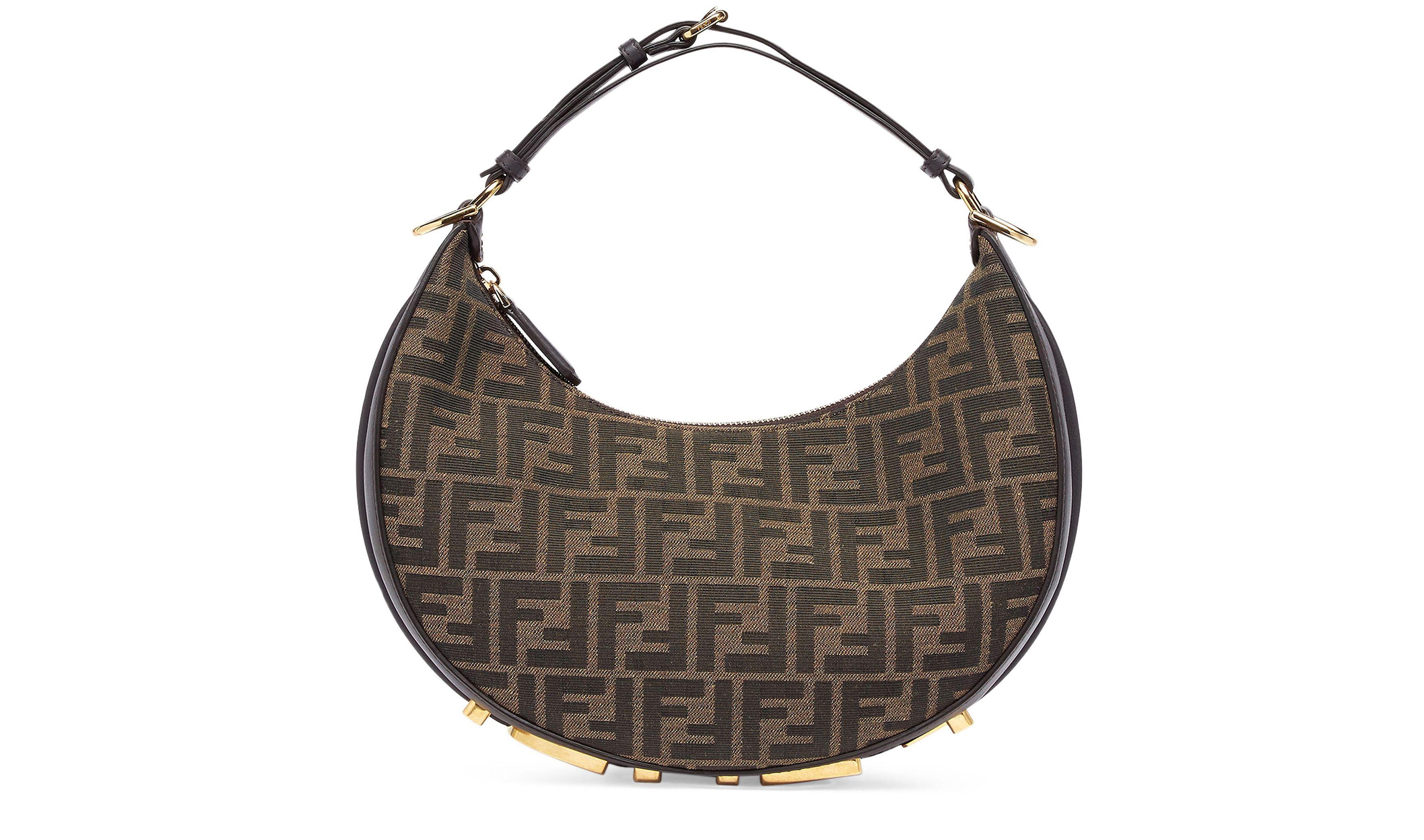 【関税＆送料込み】Fendi Jacquard Fabric Mini Graphy Hobo W fendi--Jacquard-Fabric-Mini-
