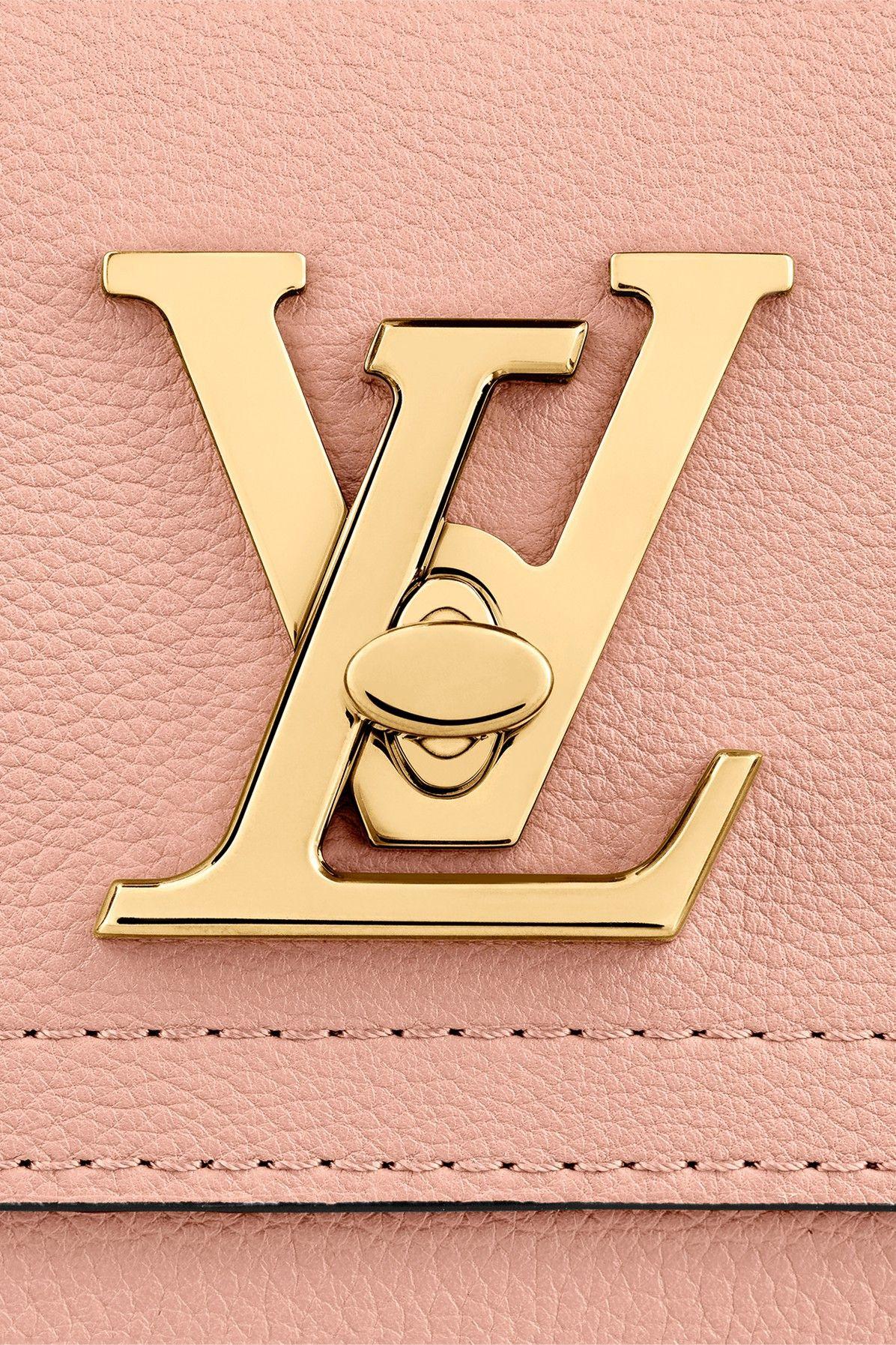 LOUIS VUITTON, Mylockme in pink leather at 1stDibs