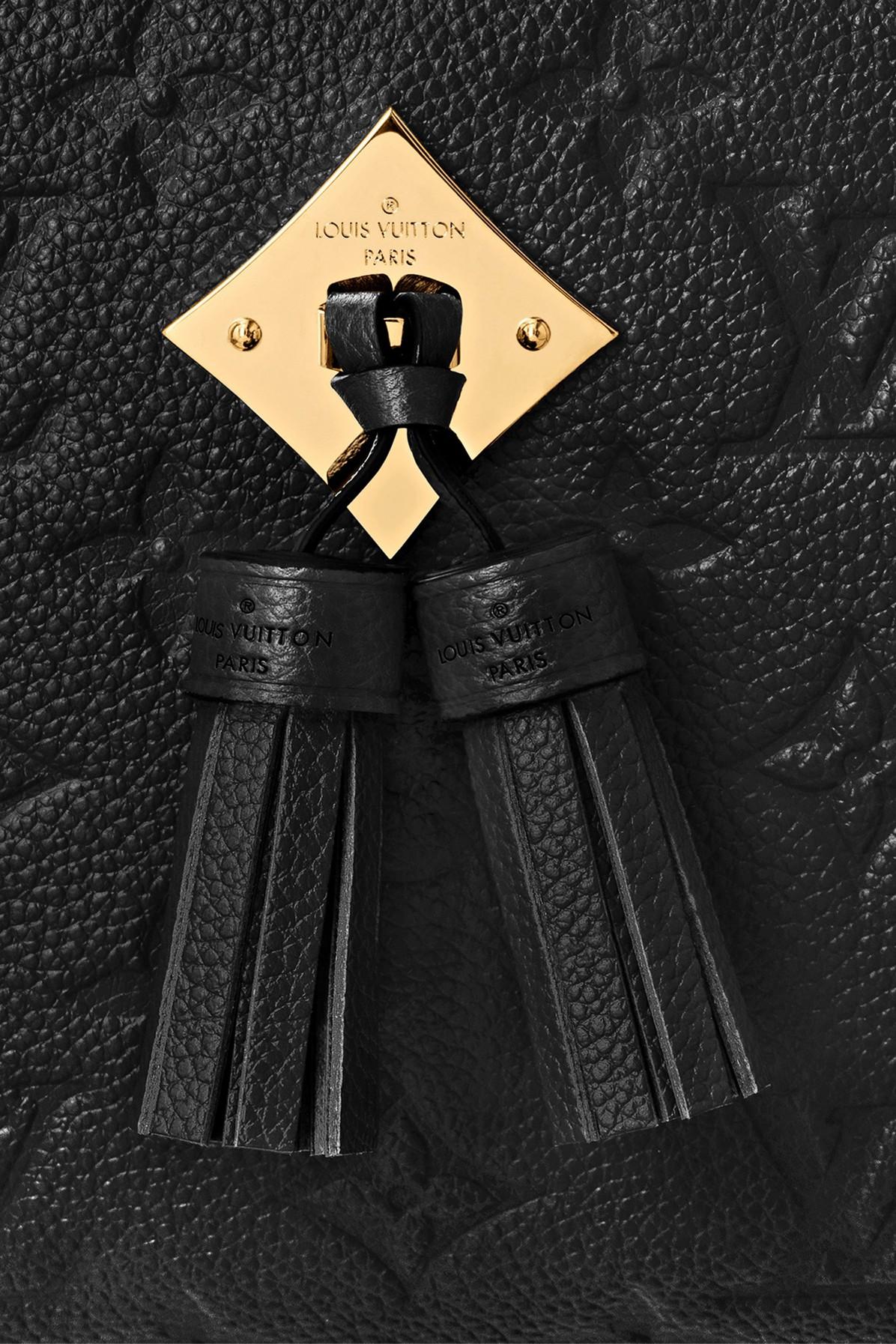 LOUIS VUITTON Saintonge Shoulder Bag in Black – COCOON