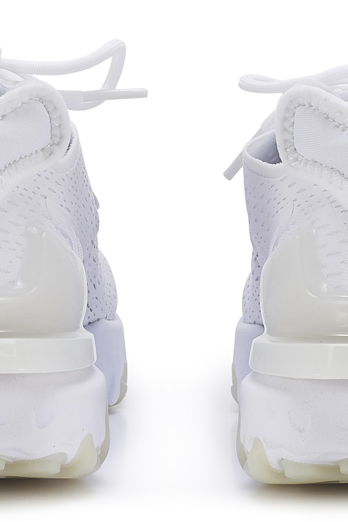 all white nike react vision