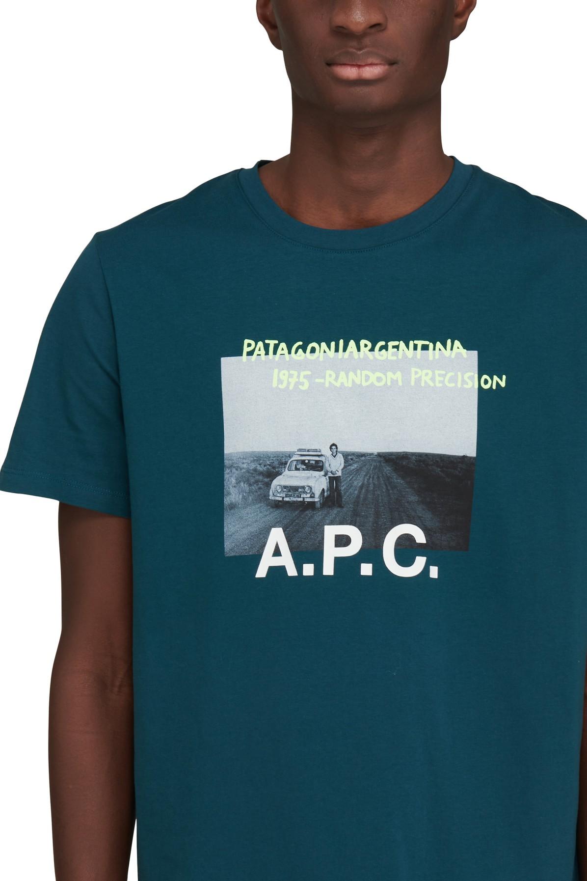 A.P.C. Stanley T-shirt in Green for Men | Lyst