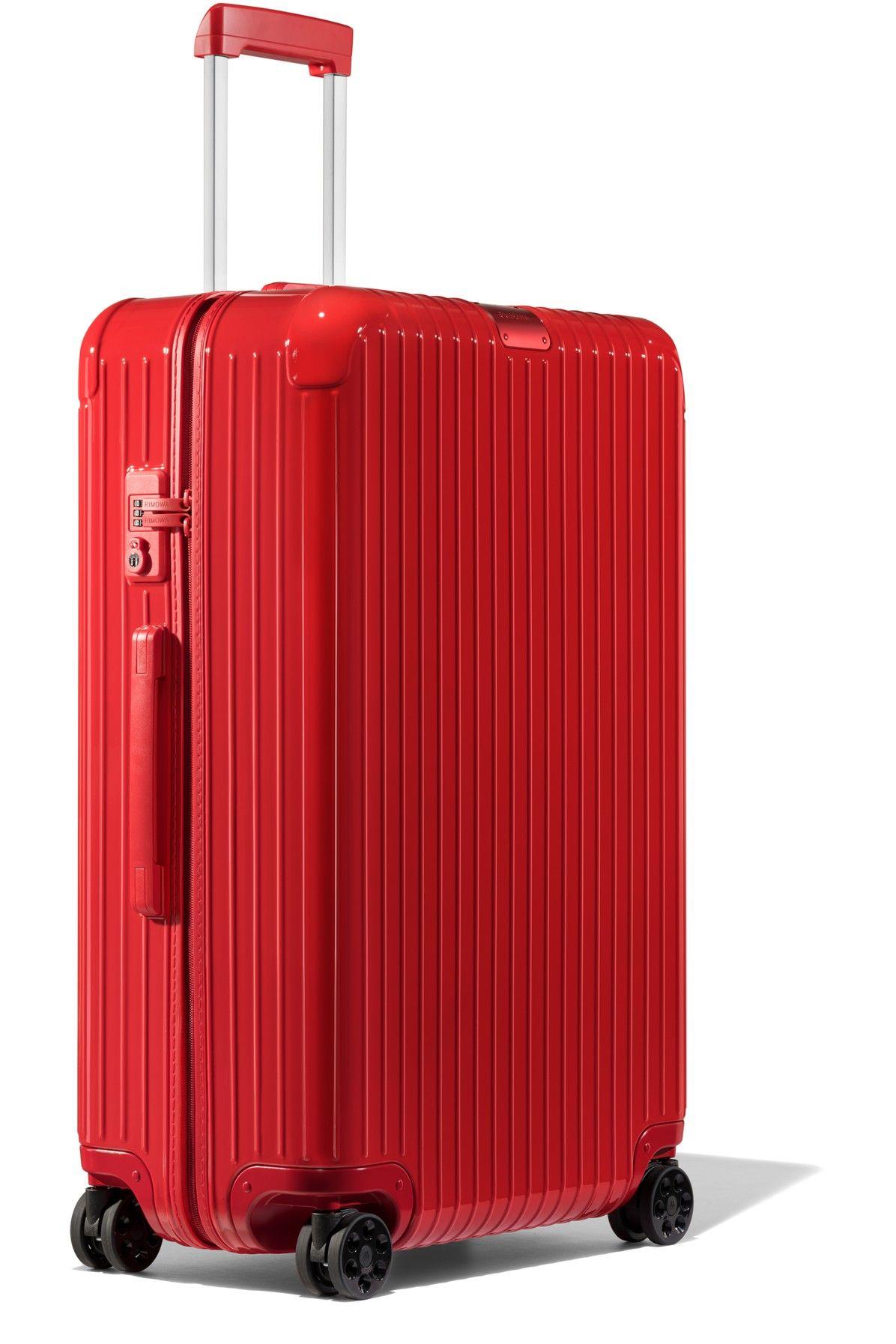 RIMOWA Essential Check-in L Suitcase in Red for Men | Lyst