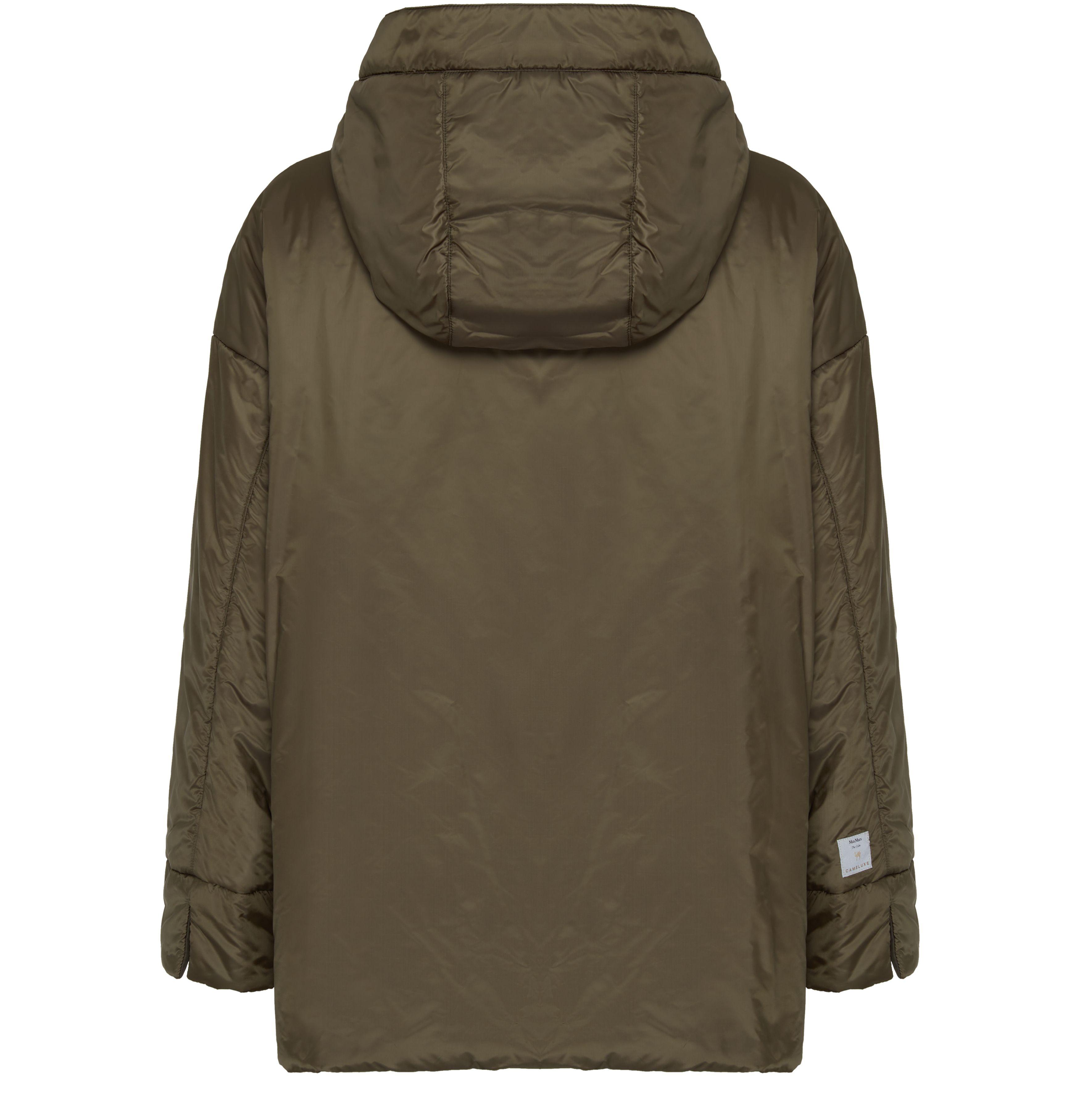 ジャケット S MAX MARA GREENH JACKET Jacket Max Mara The Cube Greenh in drip-proof technical canvas.