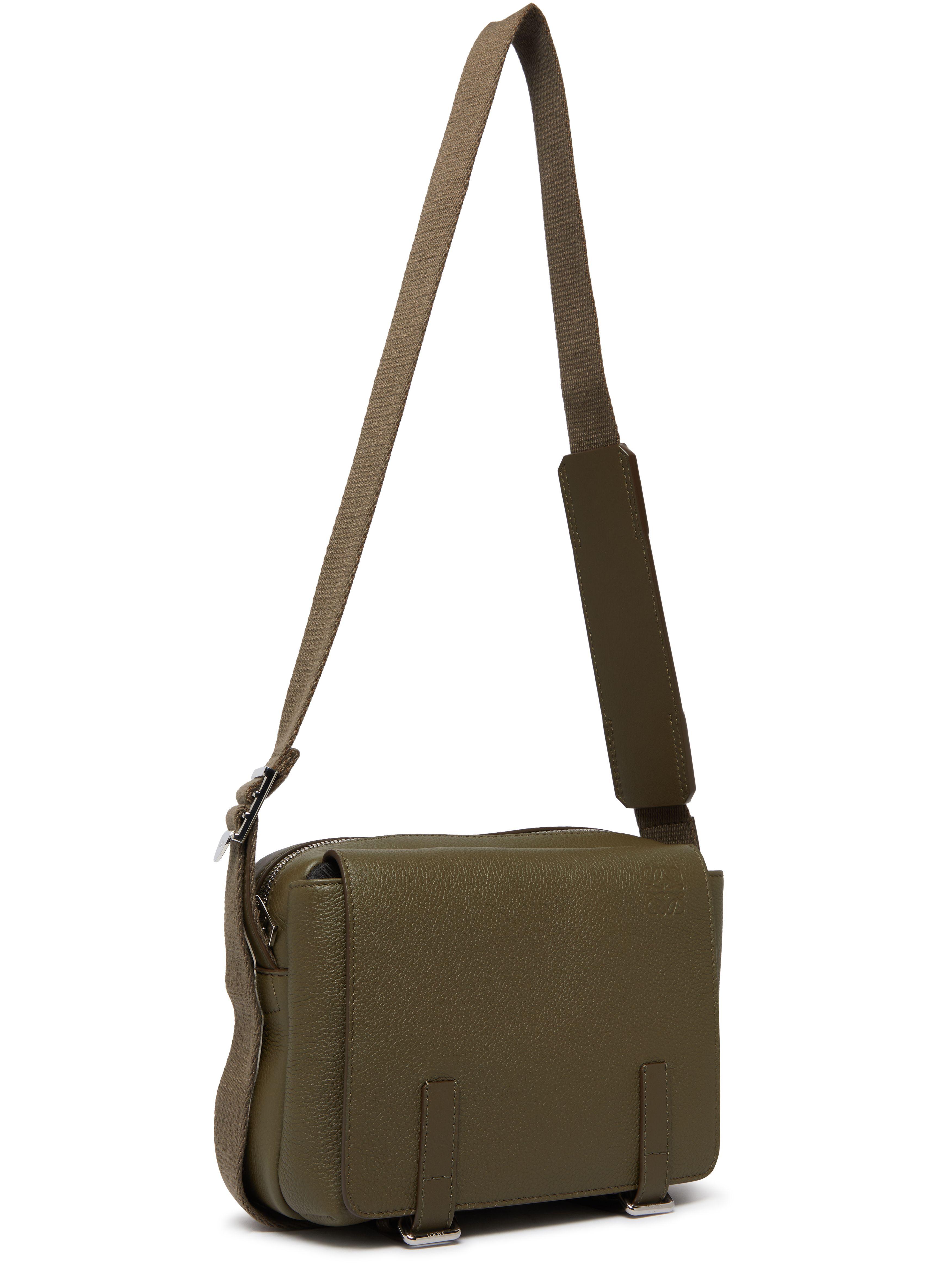 Loewe Xs Military Messenger Bag in Gray for Men | Lyst