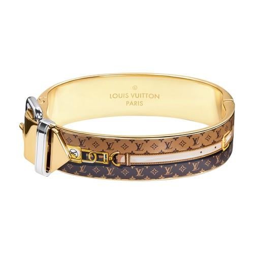 Louis Vuitton Monogram Confidential Bracelet in Metallic | Lyst