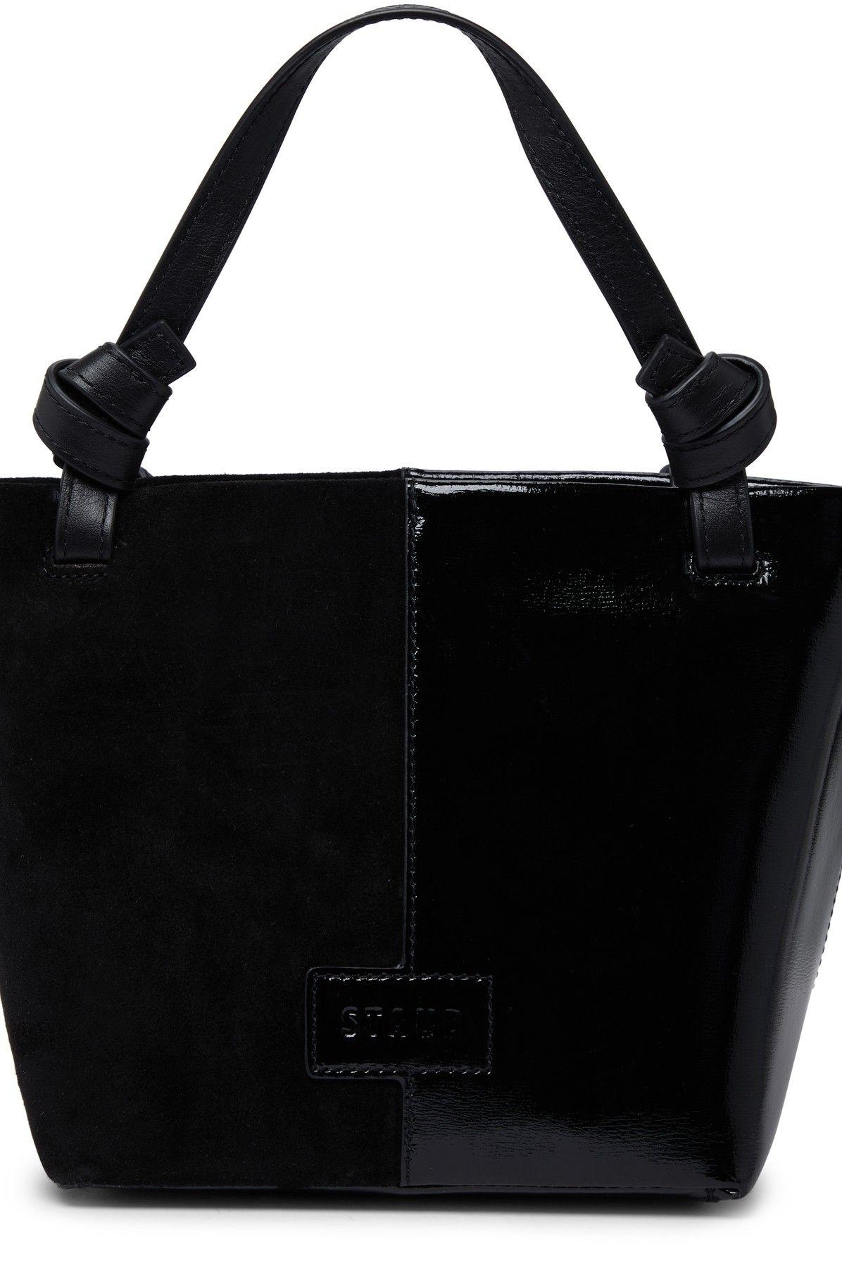 Staud Ida Mini Shearling Tote