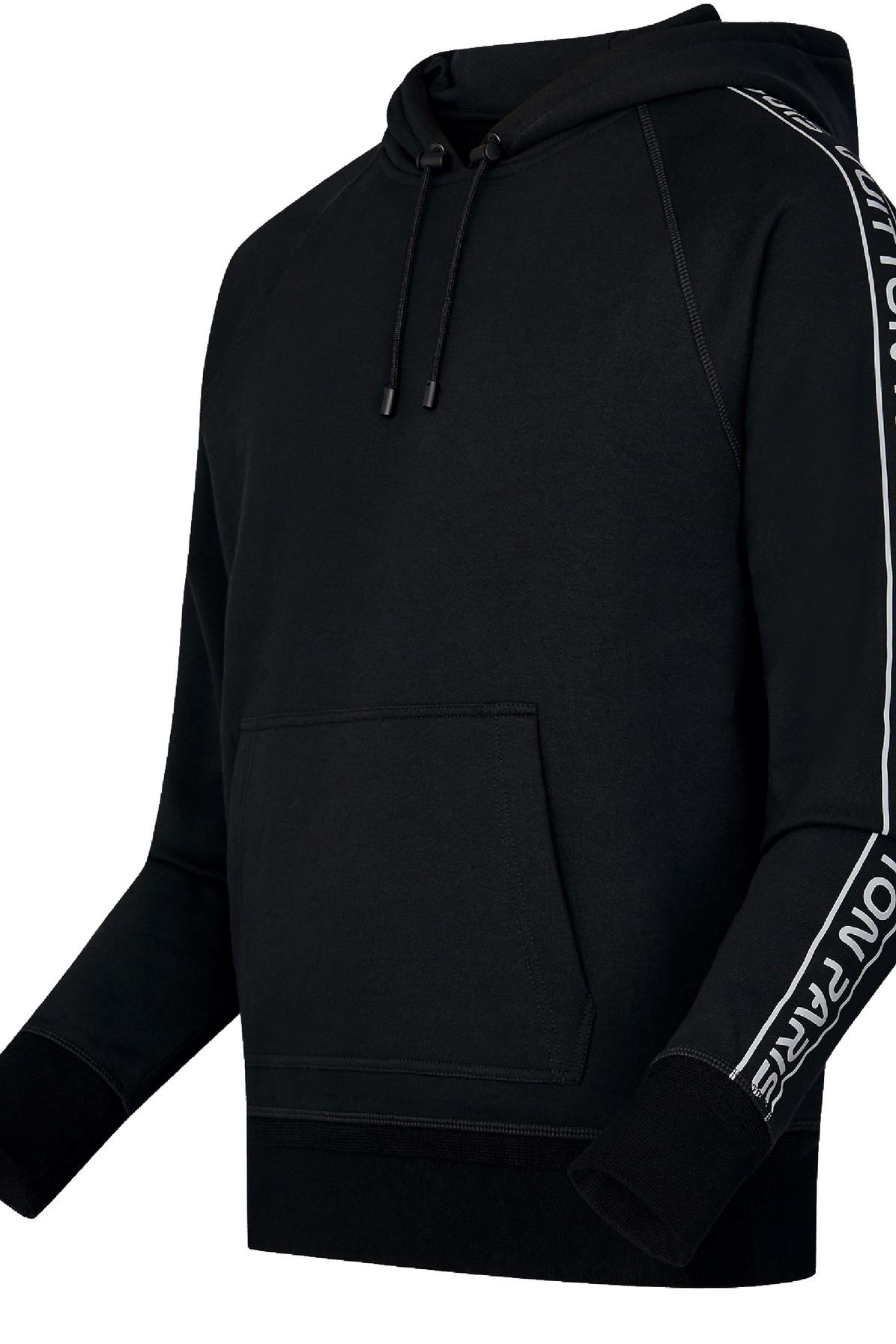 Louis Vuitton Monogram Gradient Hoodie Noir Blanc in Black for Men