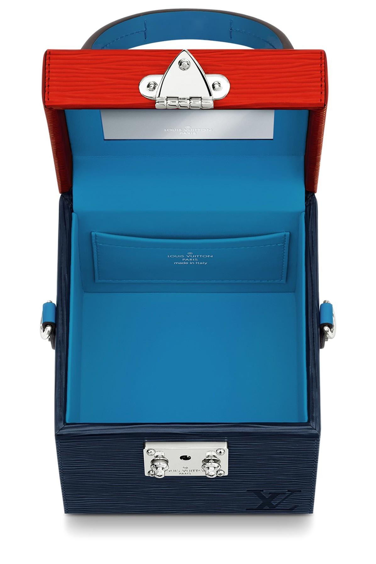 Mcm Medium Visetos Hat Box Suitcase - Brown