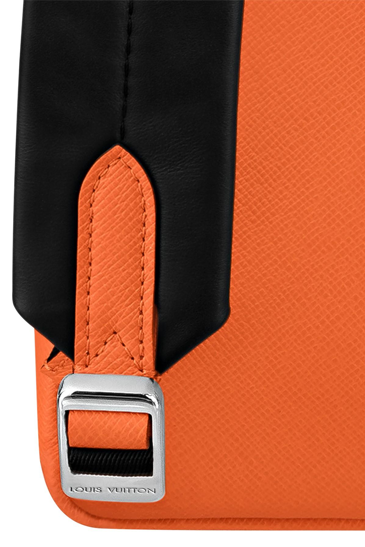 Louis Vuitton LV Discovery backpack Orange Leather ref.362557 - Joli Closet