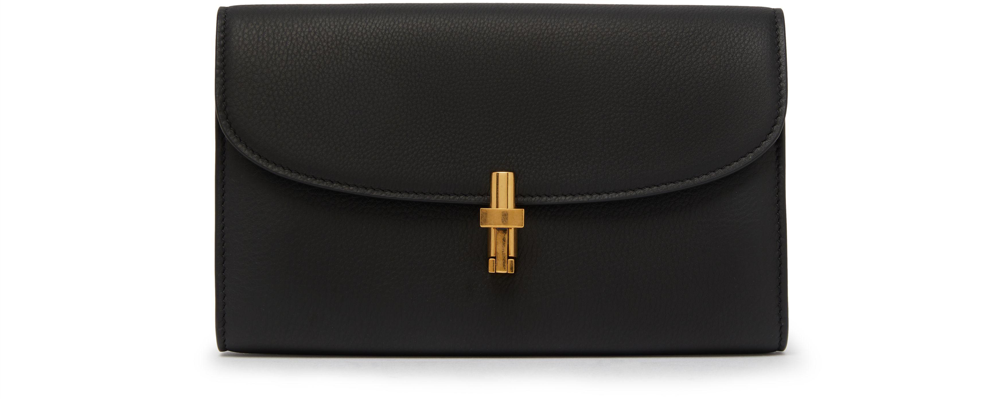 -THE ROW- Sofia ウォレット The Row Sofia Wallet in Black | Lyst