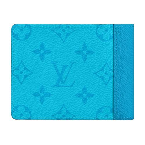 Louis Vuitton Multiple Wallet Monogram BlueLouis Vuitton Multiple Wallet  Monogram Blue - OFour
