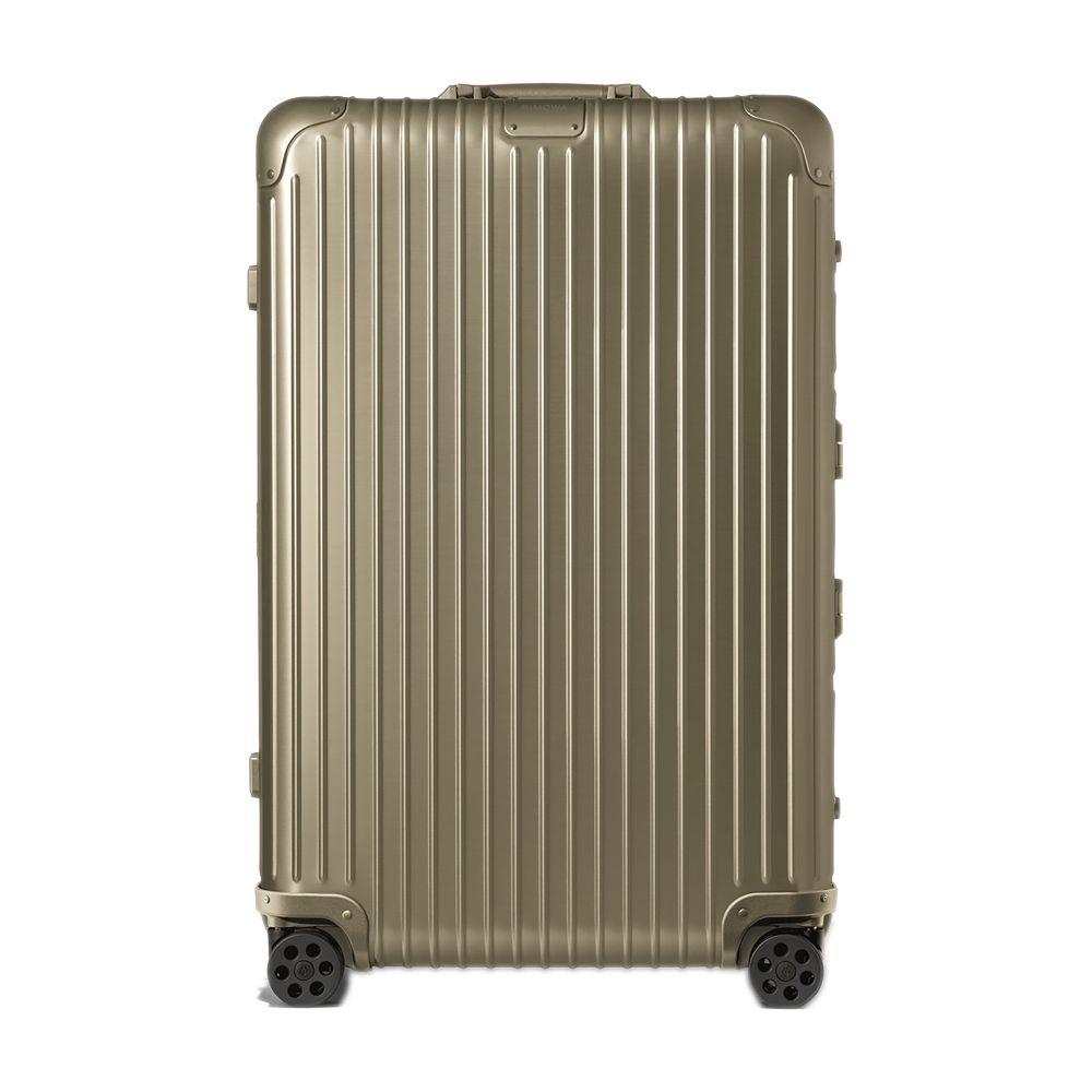 RIMOWA Original check-in TSA-approved lock, 4-wheel multi-wheel suitcase Silver 60L
