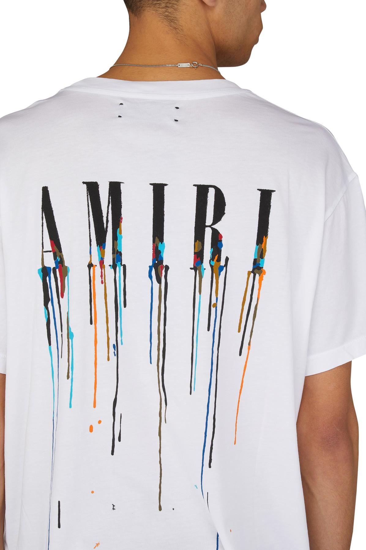 Amiri Paint Drip Logo T-shirt