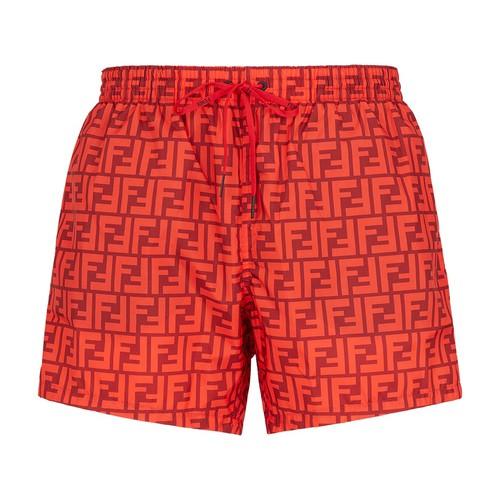 Fendi Lycra® Shorts in Red for Men | Lyst