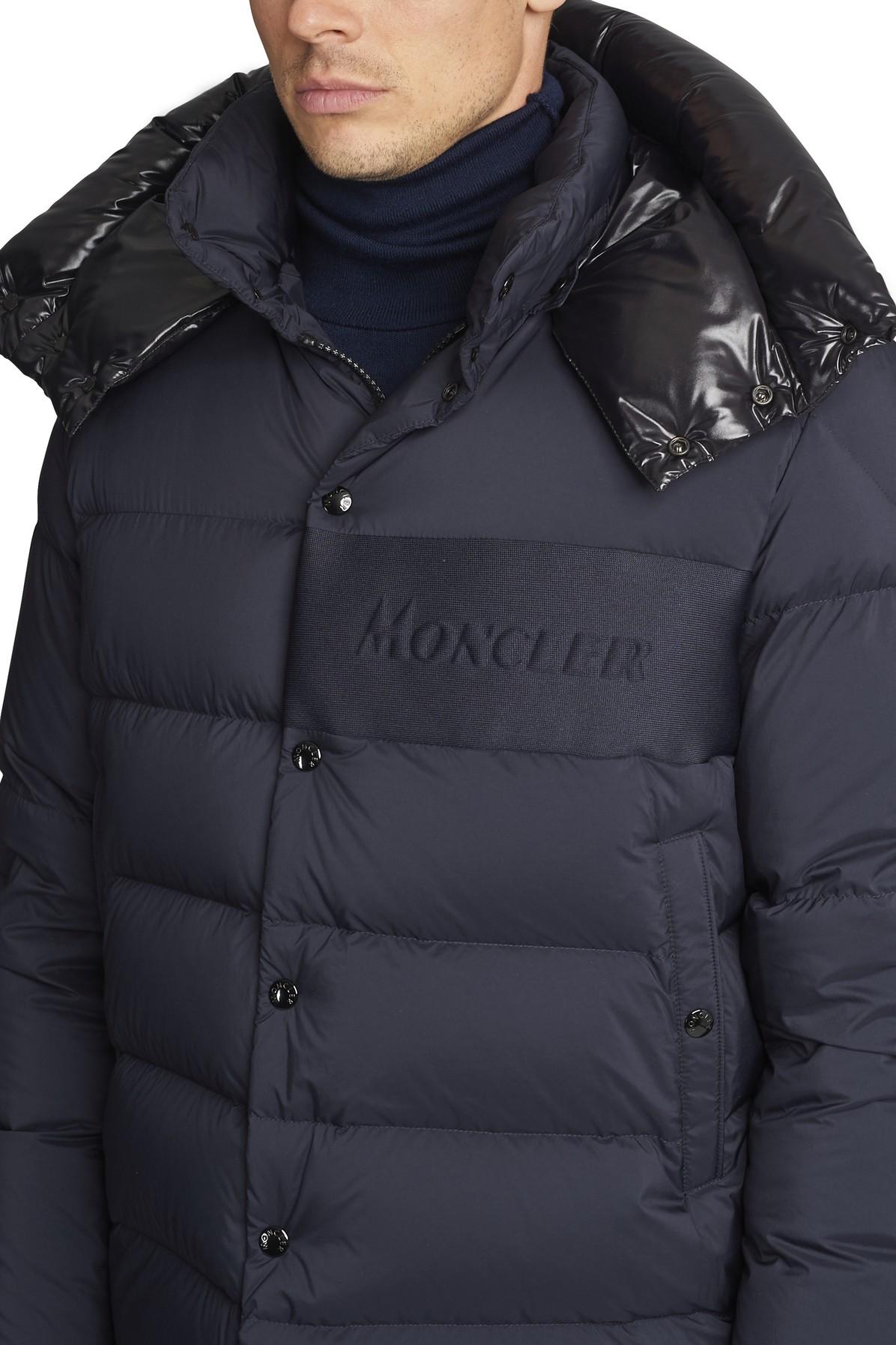Moncler Aubrac Down Jacket Blue for Men | Lyst