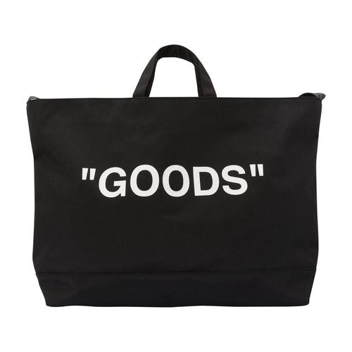 Off-White c/o Virgil Abloh Goods Quote Tote Bag in Black for