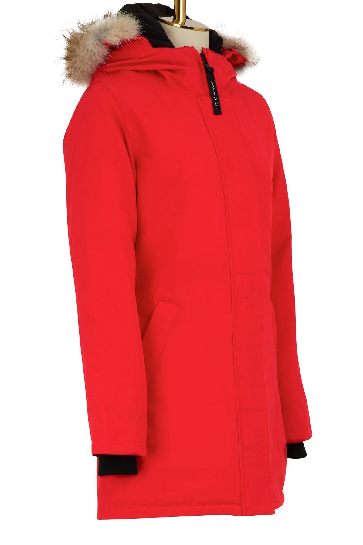 Canada Goose Goose Victoria Parka in Red - Lyst