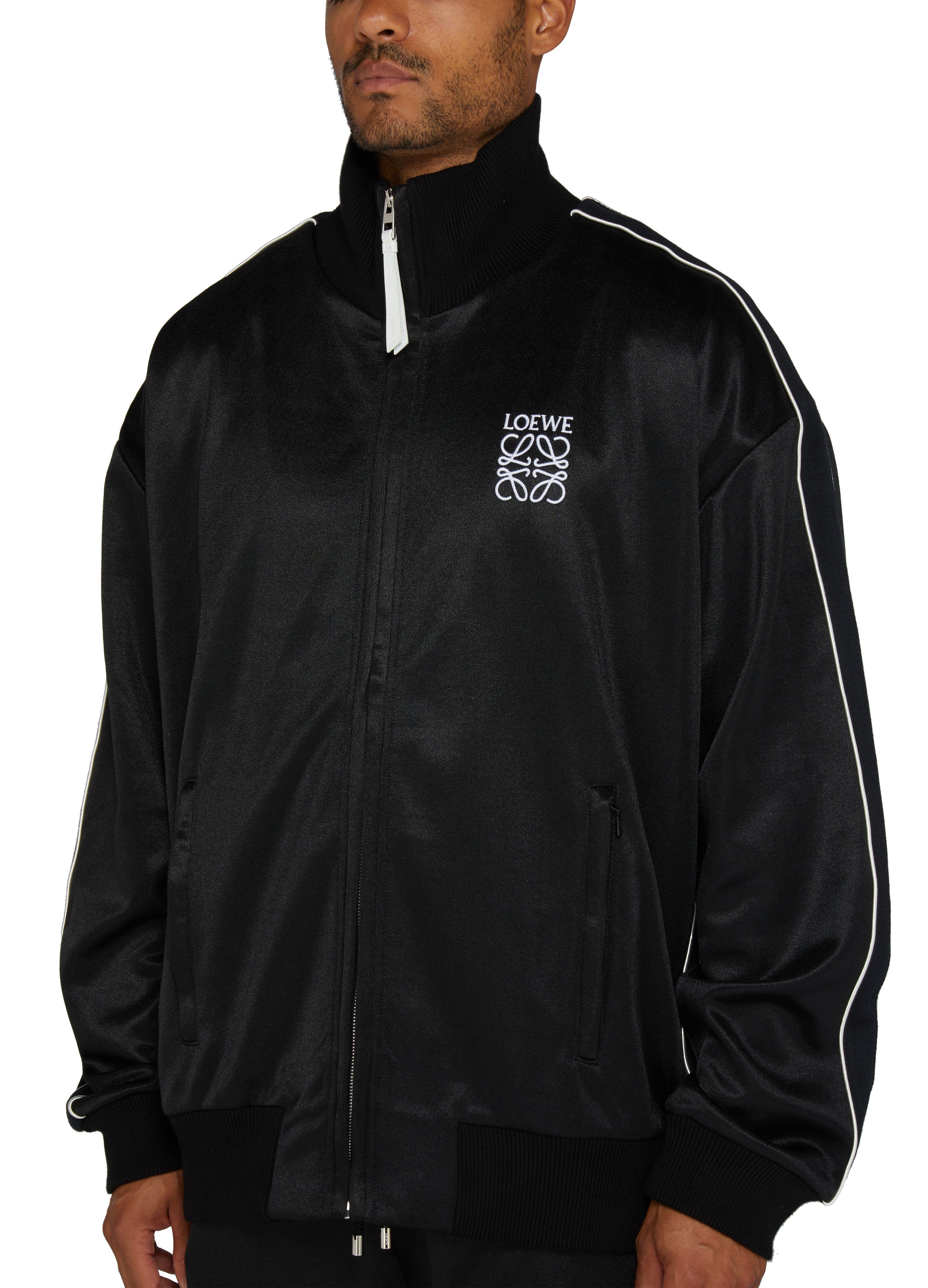 LOEWE＊Tracksuit jacket トラックスーツジャケット＊送料込 トラックスーツ ジャケット（テクニカルジャージー） ブラック