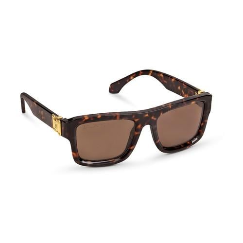 Louis Vuitton Lv City Sunglasses in Brown for Men