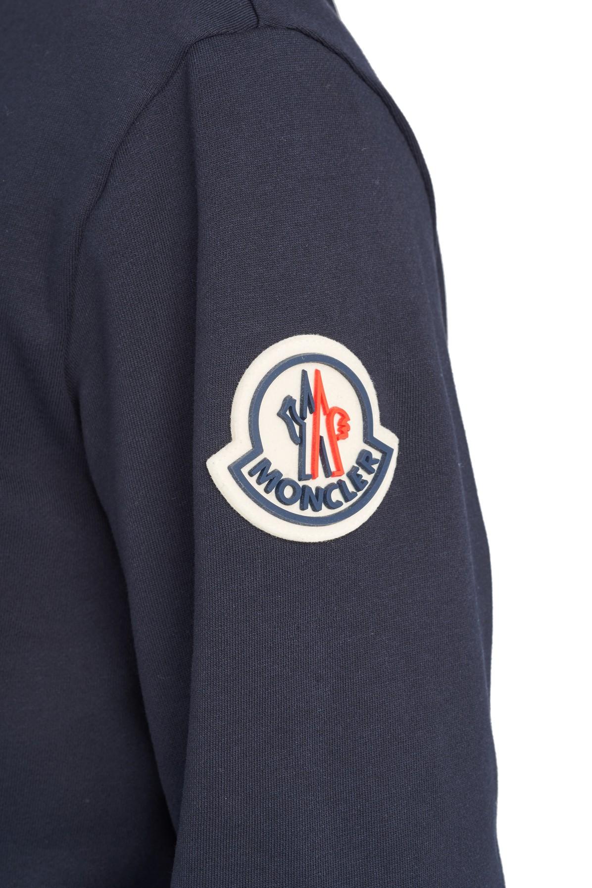 Moncler Hoodie in Blue for Men | Lyst