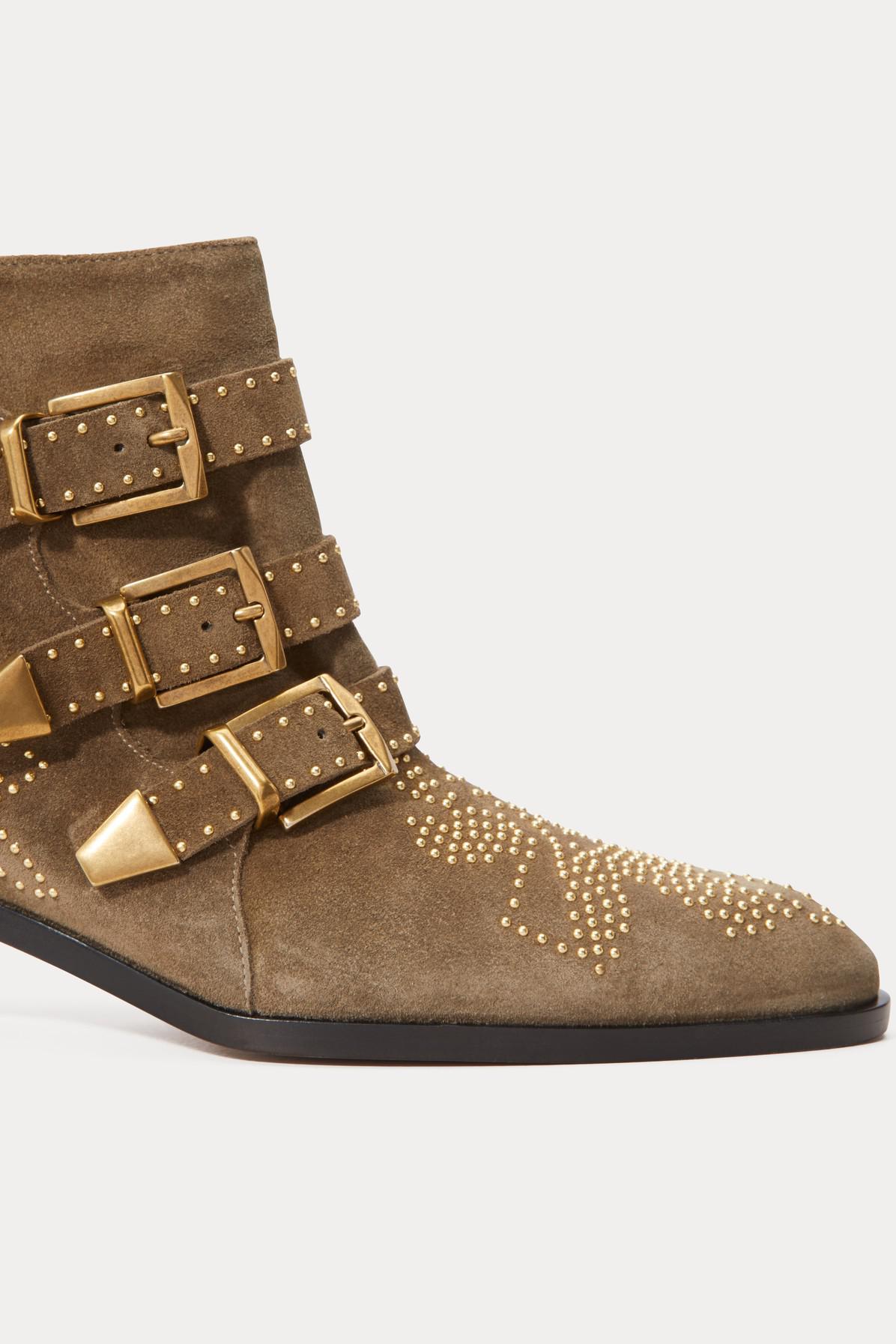 chloe short boots