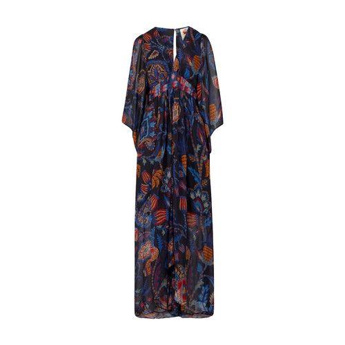 FARM Rio Sunset Tapestry Dress in Blue Lyst