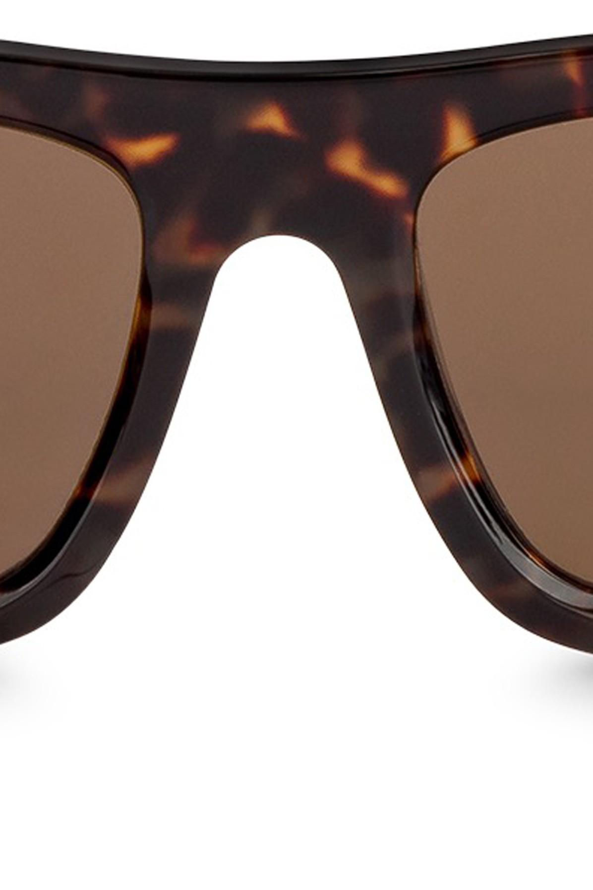 Goggle glasses Louis Vuitton Brown in Metal - 32934830