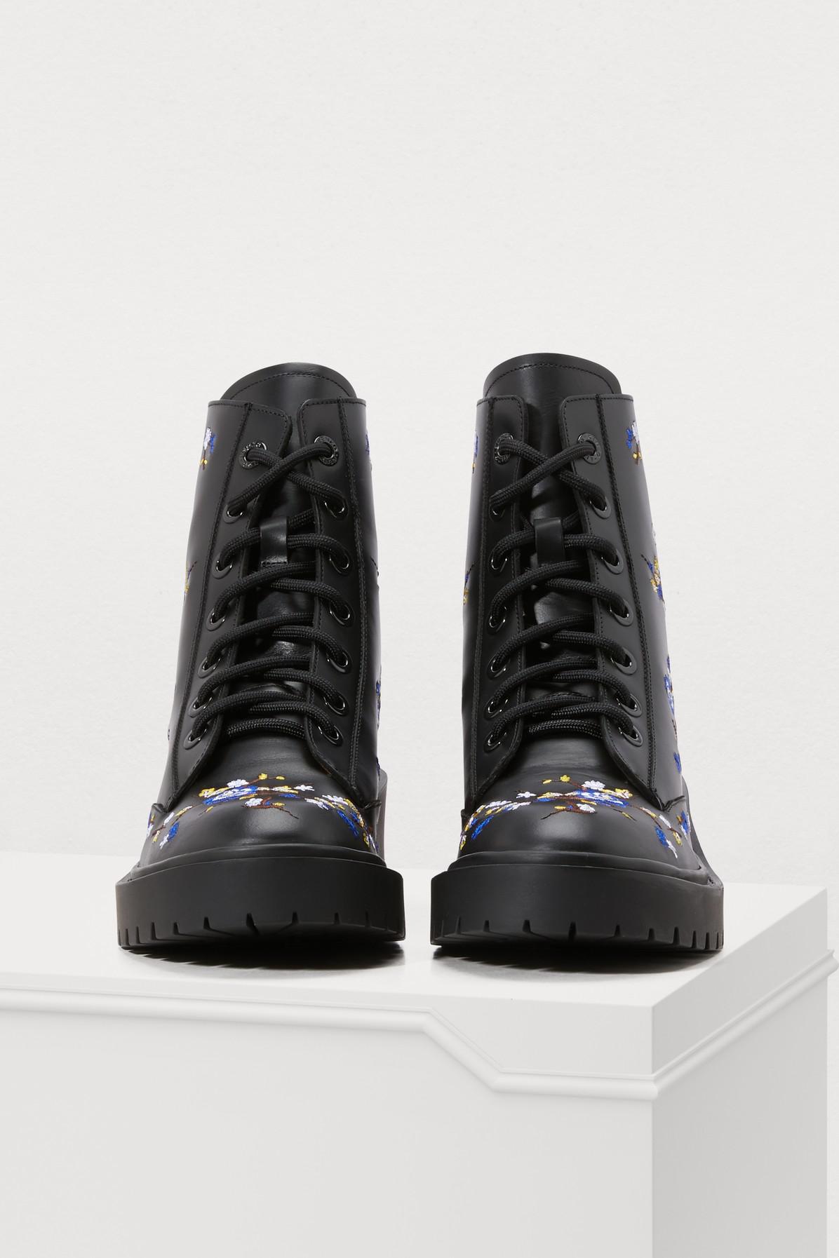 kenzo flowers boots