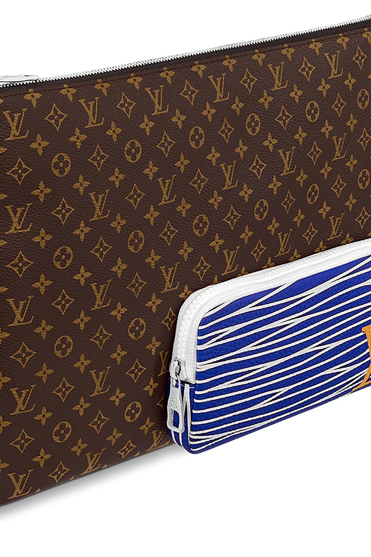 Louis Vuitton Pochette A4 Multipocket in Brown for Men | Lyst