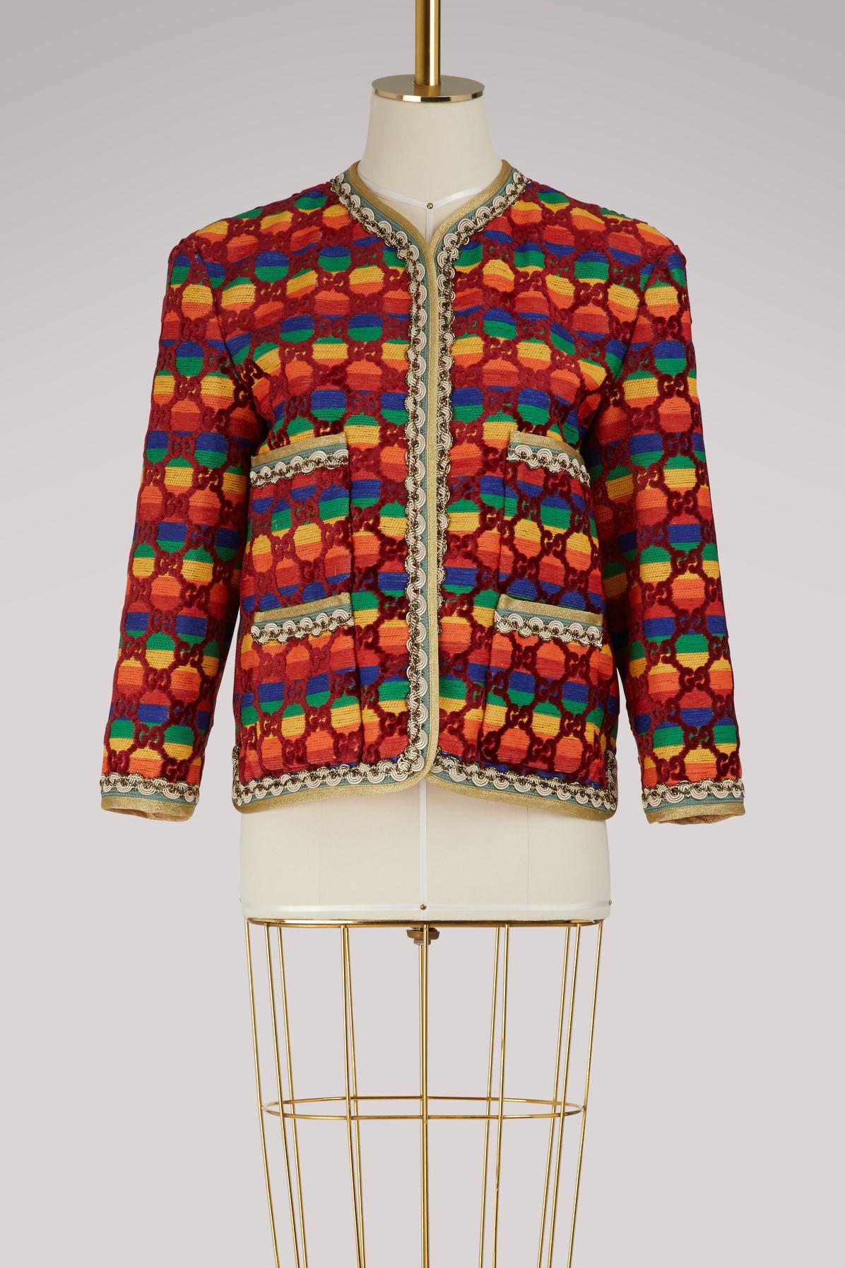 gucci rainbow jacket