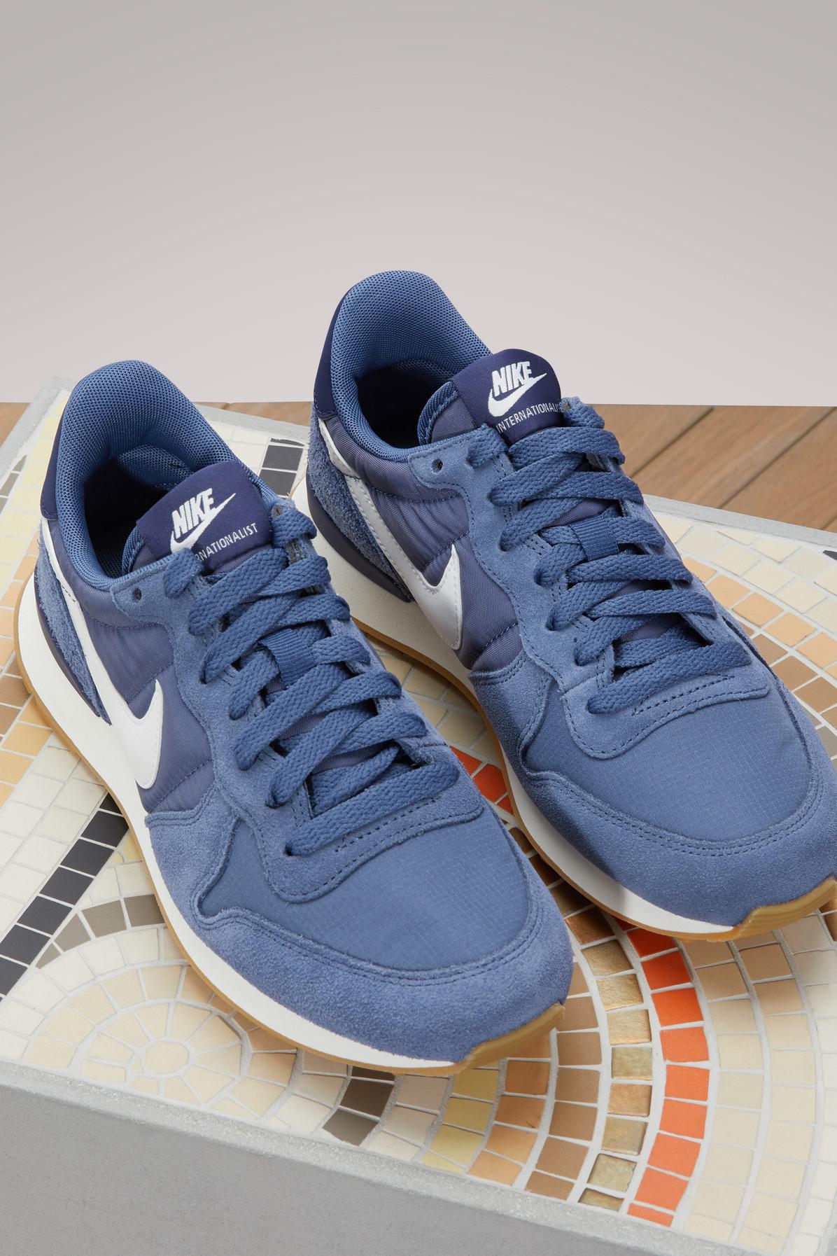 Nike Internationalist Sneakers in Blue | Lyst